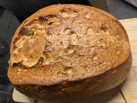 A freshly baked bread 