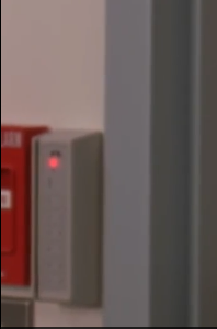 closeup of just the card reader