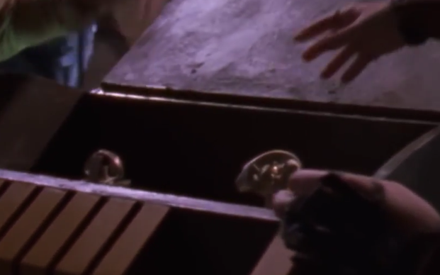 another view of the props, partially hidden