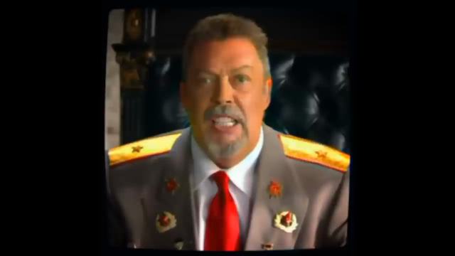 Clip From Red Alert 3, Curry playing a soviet commander